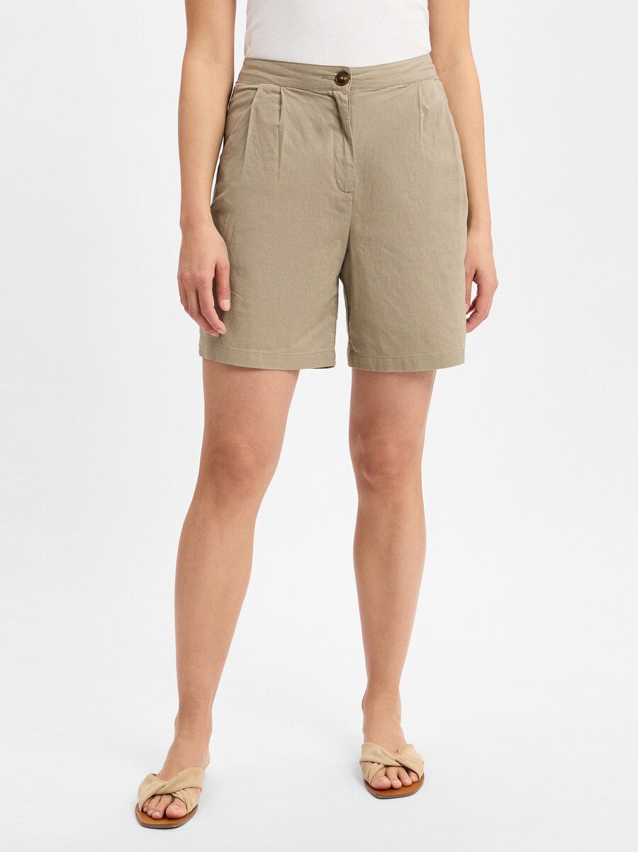 Свободные брюки со складками спереди Franco Callegari, Beige
Свободные брюки со складками спереди Franco Callegari, Beige