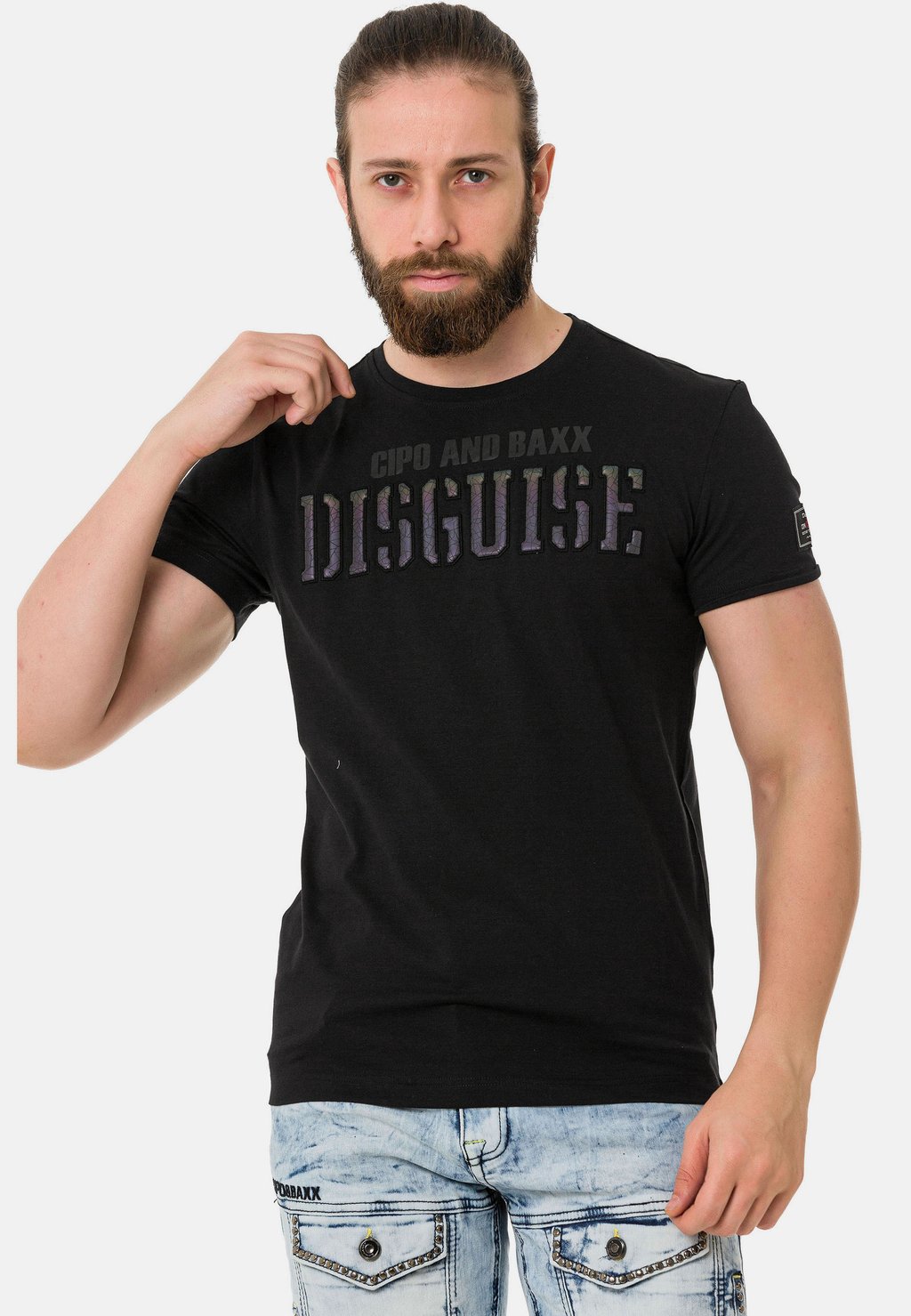Футболка с принтом Cipo & Baxx, черный
Футболка с принтом Cipo & Baxx, черный