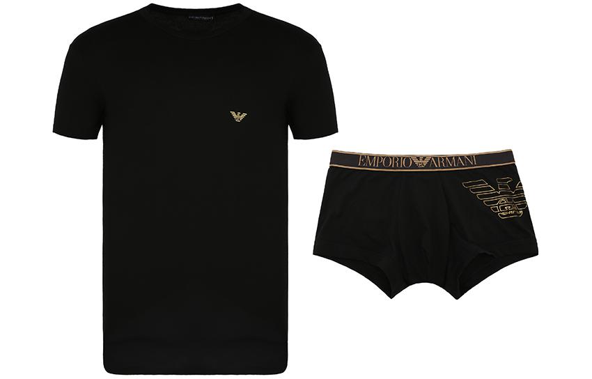 EMPORIO ARMANI Мужской комплект нижнего белья Black
EMPORIO ARMANI Мужской комплект нижнего белья Black