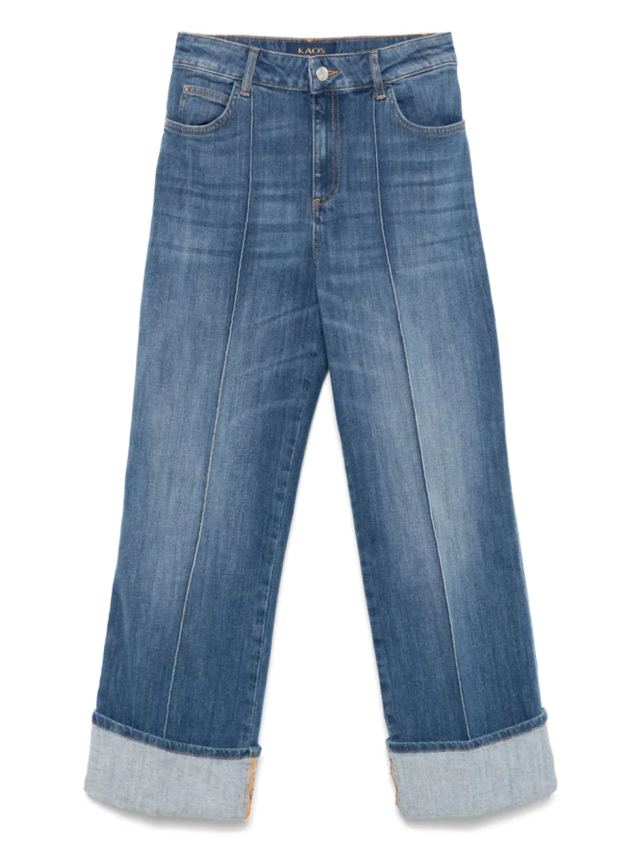 Джинсы с кантом kaos, синий
Джинсы с кантом kaos, синий