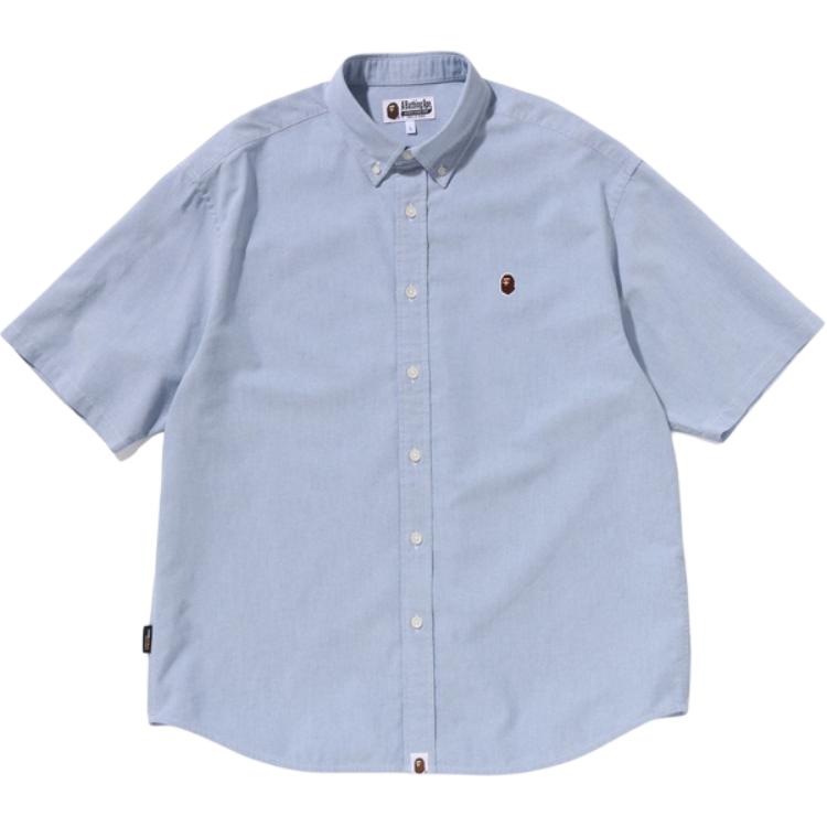 Bape One Point Oxford S/S рубашка A BATHING APE, синий
Bape One Point Oxford S/S рубашка A BATHING APE, синий