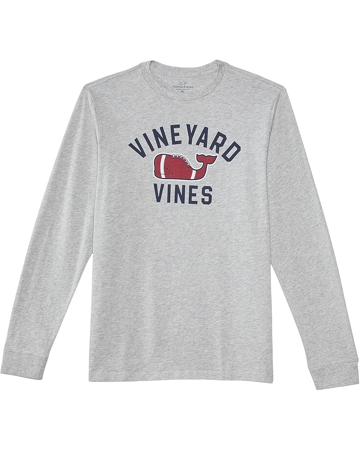 Лонгслив Vineyard Vines Kids Textured Football Long Sleeve Tee, цвет Grey Heather
Лонгслив Vineyard Vines Kids Textured Football Long Sleeve Tee, цвет Grey Heather
