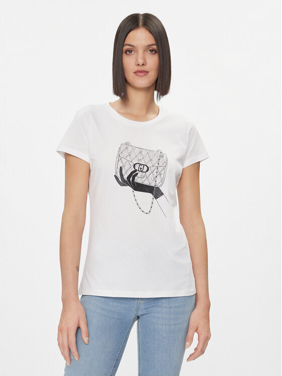 Футболка стандартного кроя Liu Jo, белый
Футболка стандартного кроя Liu Jo, белый