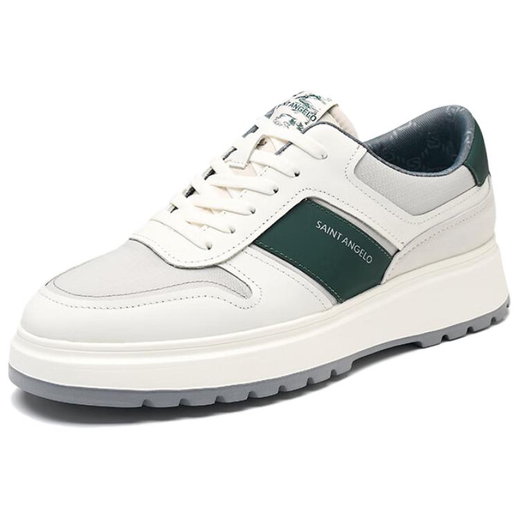 SAINT ANGELO Износостойкие, нескользящие, низкие повседневные туфли, мужские, белые, зеленые
SAINT ANGELO Износостойкие, нескользящие, низкие повседневные туфли, мужские, белые, зеленые