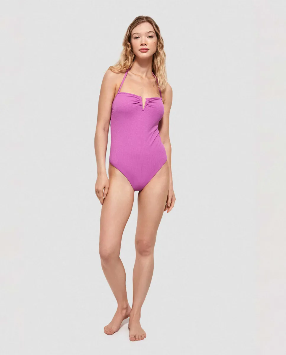 Женский купальник без косточек и съемного поролона Gisela, сиреневый
Женский купальник без косточек и съемного поролона Gisela, сиреневый