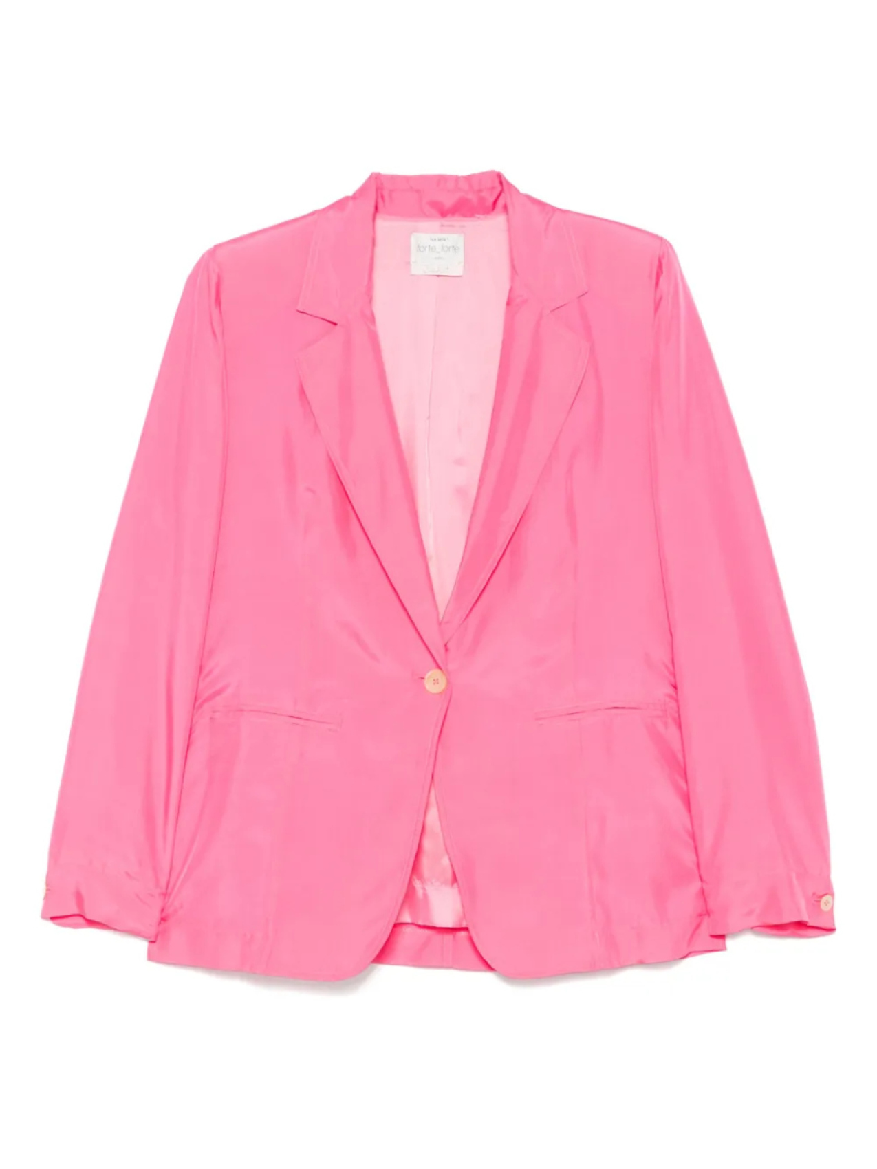 Шелковый блейзер Forte Forte, розовый
Шелковый блейзер Forte Forte, розовый