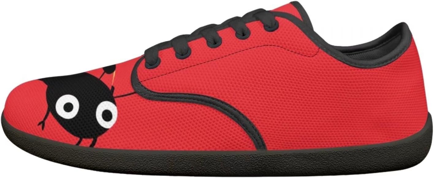 Кроссовки Binienty Barefoot для женщин и мужчин, унисекс, без шнурков, для тенниса, ходьбы, походов и кемпинга, Cartoon Ladybug
Кроссовки Binienty Barefoot для женщин и мужчин, унисекс, без шнурков, для тенниса, ходьбы, походов и кемпинга, Cartoon Ladybug