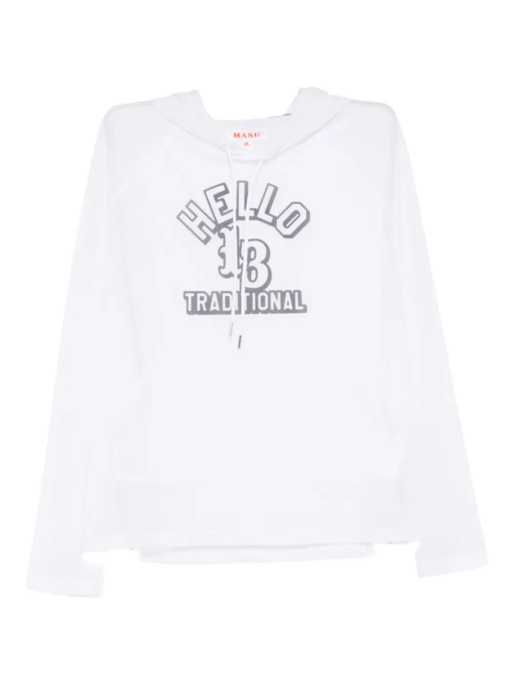 Прозрачное худи MASU, белый
Прозрачное худи MASU, белый