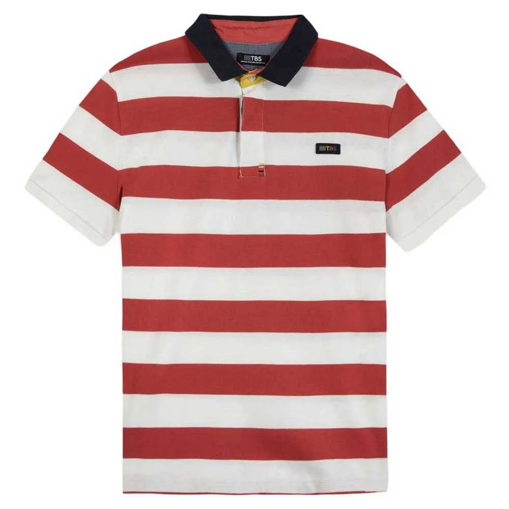 Поло с коротким рукавом Tbs Sergopol, красный
Поло с коротким рукавом Tbs Sergopol, красный