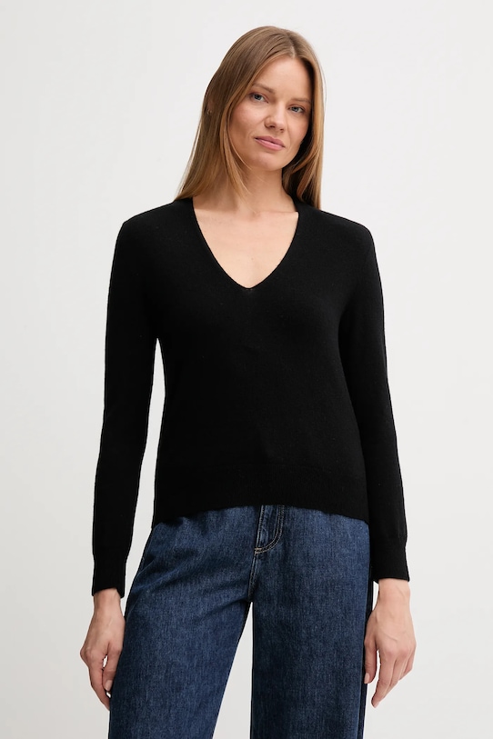 Шерстяной свитер United Colors Of Benetton, черный
Шерстяной свитер United Colors Of Benetton, черный