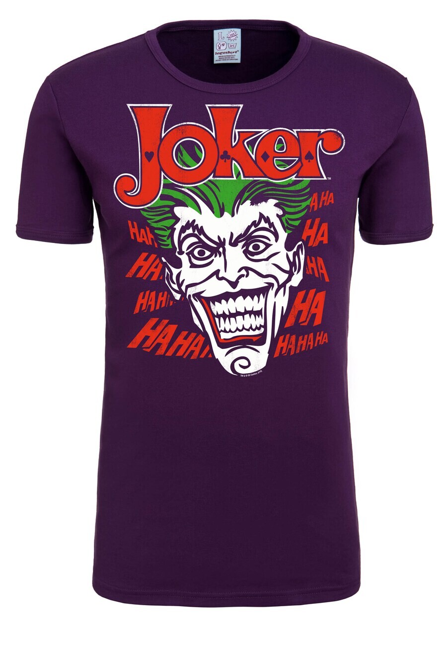 Футболка LOGOSHIRT Joker, фиолетовый
Футболка LOGOSHIRT Joker, фиолетовый