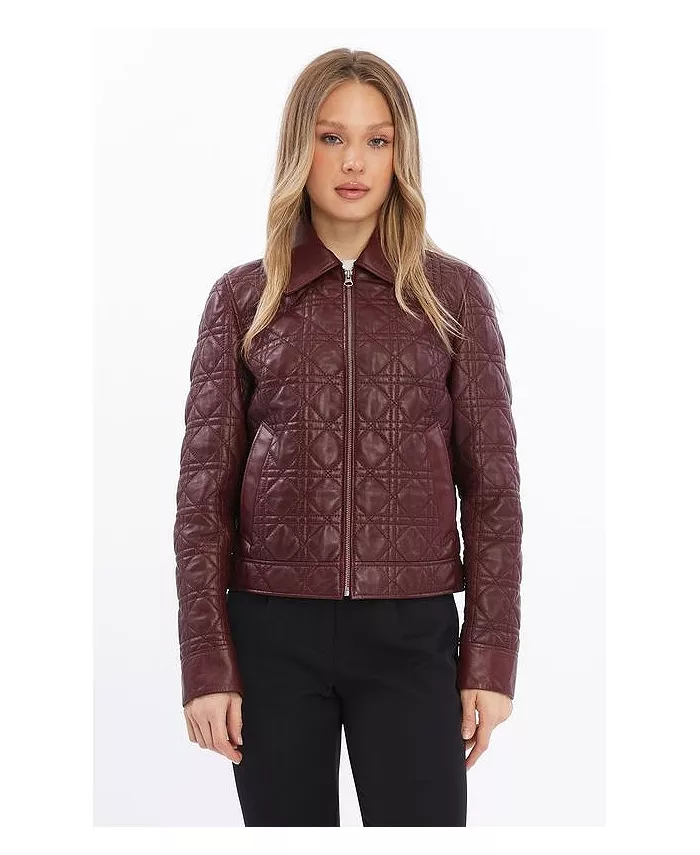 Женская кожаная куртка Furniq UK, красный
Женская кожаная куртка Furniq UK, красный