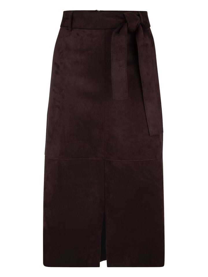 Юбка миди с поясом-завязкой в цвете шоколадная слива Zero
Юбка миди с поясом-завязкой в цвете шоколадная слива Zero