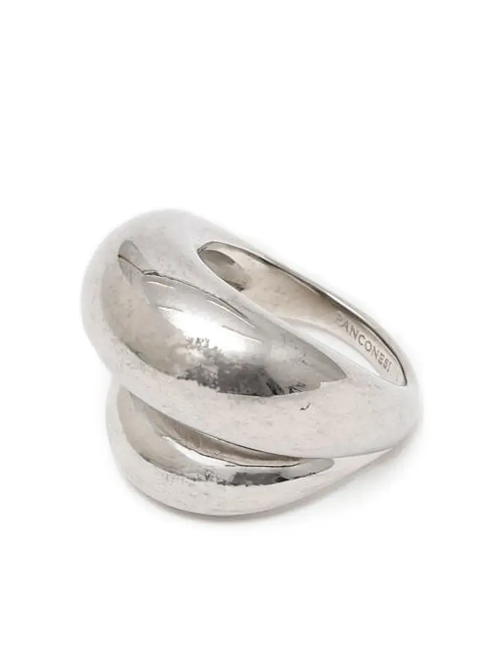 Двойное кольцо Panconesi, серебряный
Двойное кольцо Panconesi, серебряный