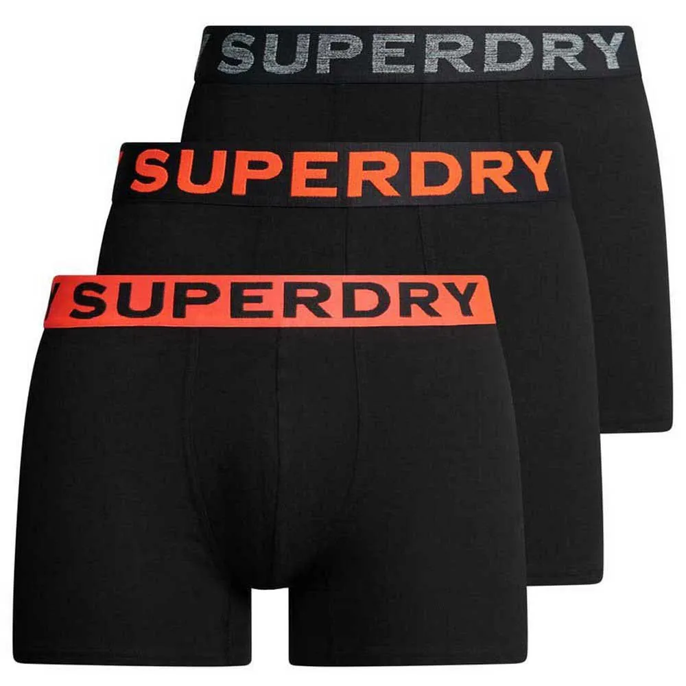 Трусы-боксеры Superdry M3110452A 3 units, черный 
Трусы-боксеры Superdry M3110452A 3 units, черный