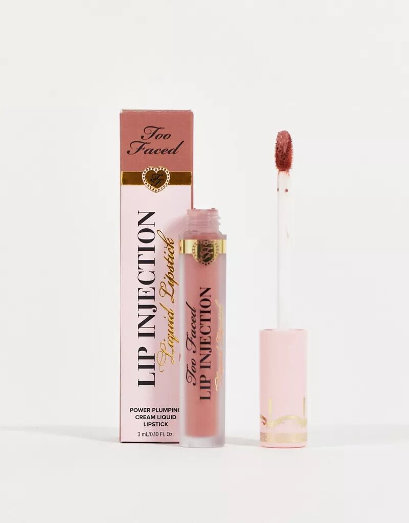 Too Faced - Lip Injection - Полуматовая жидкая помада - Give 'Em Lip Too Faced Cosmetics
Too Faced - Lip Injection - Полуматовая жидкая помада - Give 'Em Lip Too Faced Cosmetics