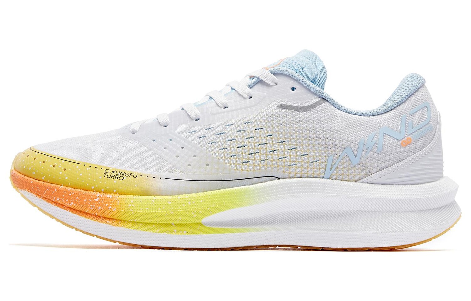 Кроссовки для бега Strong Winds 1.0 женские с низким верхом, белый/синий/желтый Qiaodan
Кроссовки для бега Strong Winds 1.0 женские с низким верхом, белый/синий/желтый Qiaodan