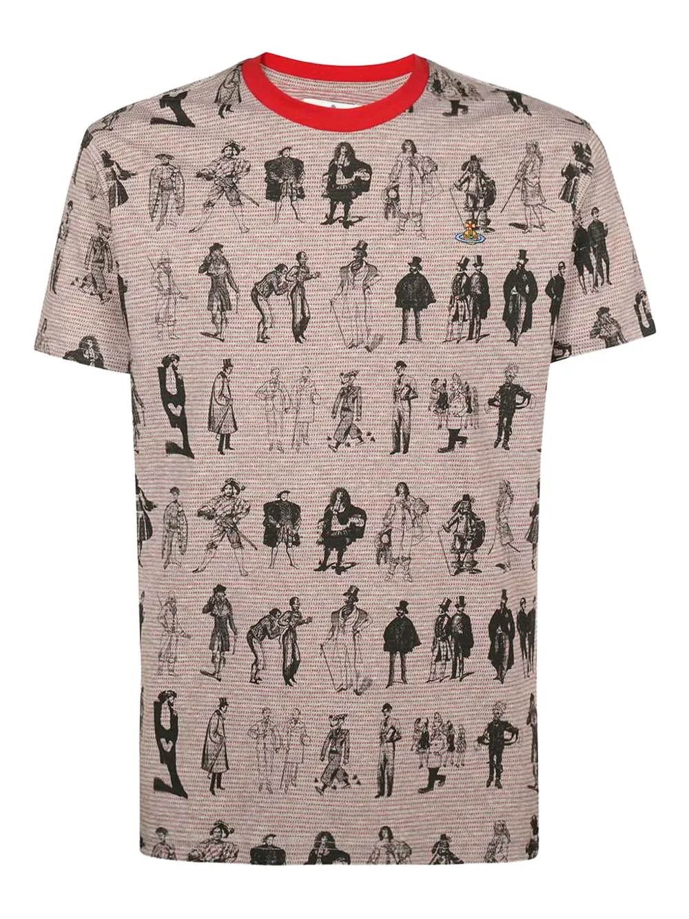 Футболка с круглым вырезом и принтом «Эволюция человека» Vivienne Westwood, нейтральный
Футболка с круглым вырезом и принтом «Эволюция человека» Vivienne Westwood, нейтральный