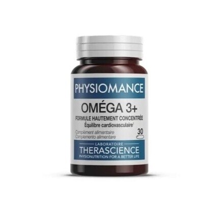 LABORATOIRE THERASCIENCE Physiomance Omega 3+ добавка для здоровья сердца 30 жемчужин
LABORATOIRE THERASCIENCE Physiomance Omega 3+ добавка для здоровья сердца 30 жемчужин