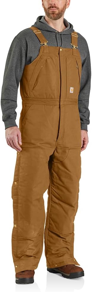 Carhartt Men's Loose Fit Firm Duck Insulated Biberall, Carhartt Brown
Carhartt Men's Loose Fit Firm Duck Insulated Biberall, Carhartt Brown
