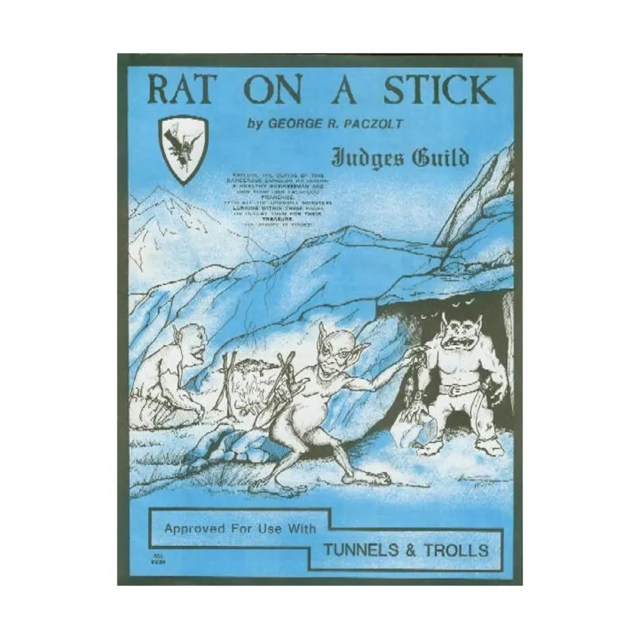Модуль Rat On A Stick, Tunnels & Trolls Modules (Judges Guild)
Модуль Rat On A Stick, Tunnels & Trolls Modules (Judges Guild)