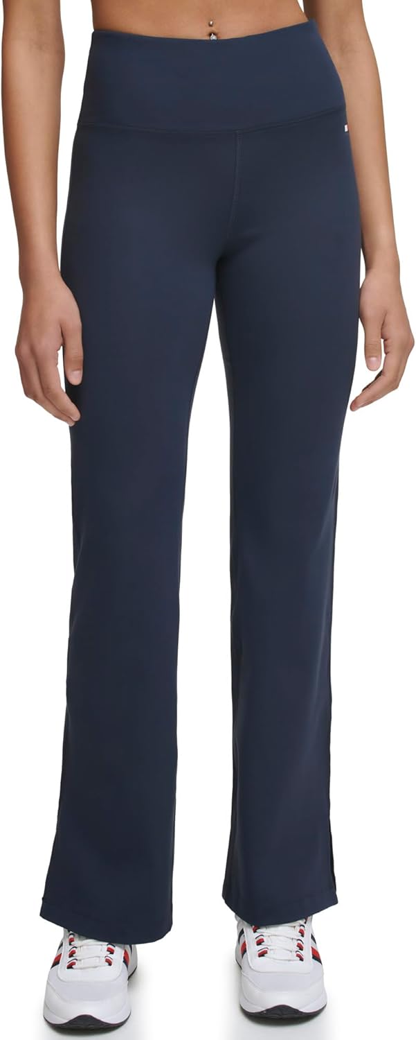 Женские прямые брюки для йоги Tommy Hilfiger с боковыми разрезами, Navy
Женские прямые брюки для йоги Tommy Hilfiger с боковыми разрезами, Navy