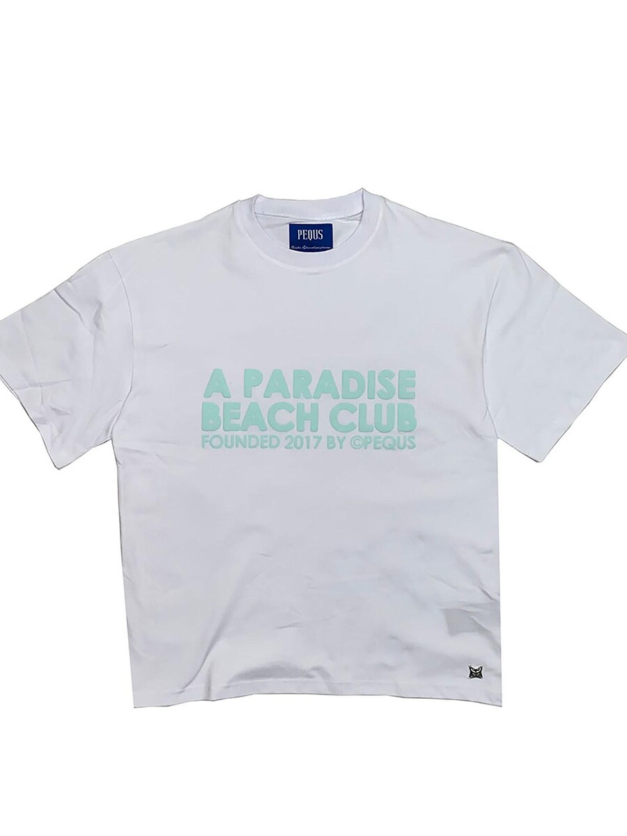Футболка Pequs A Paradise Beach Club Front Logo, White
Футболка Pequs A Paradise Beach Club Front Logo, White