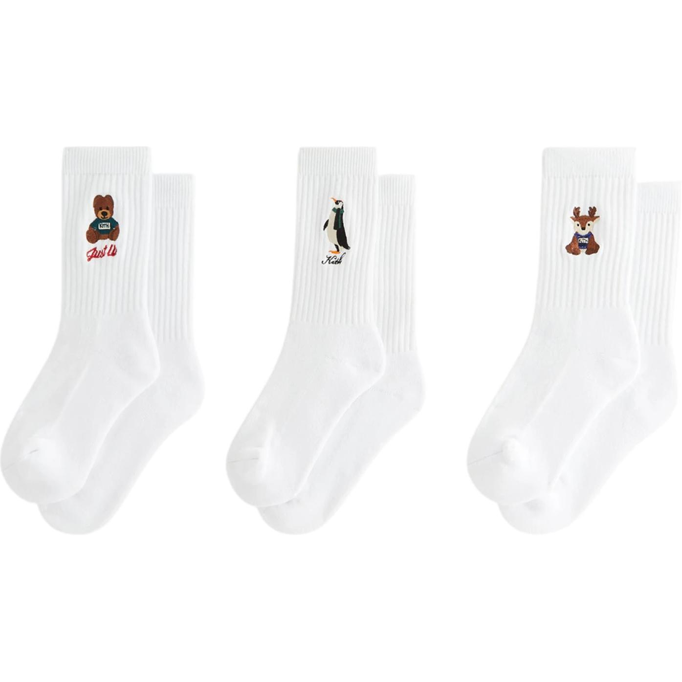 Mas Kids 3 Pack белых носков Crew KITH, белый
Mas Kids 3 Pack белых носков Crew KITH, белый