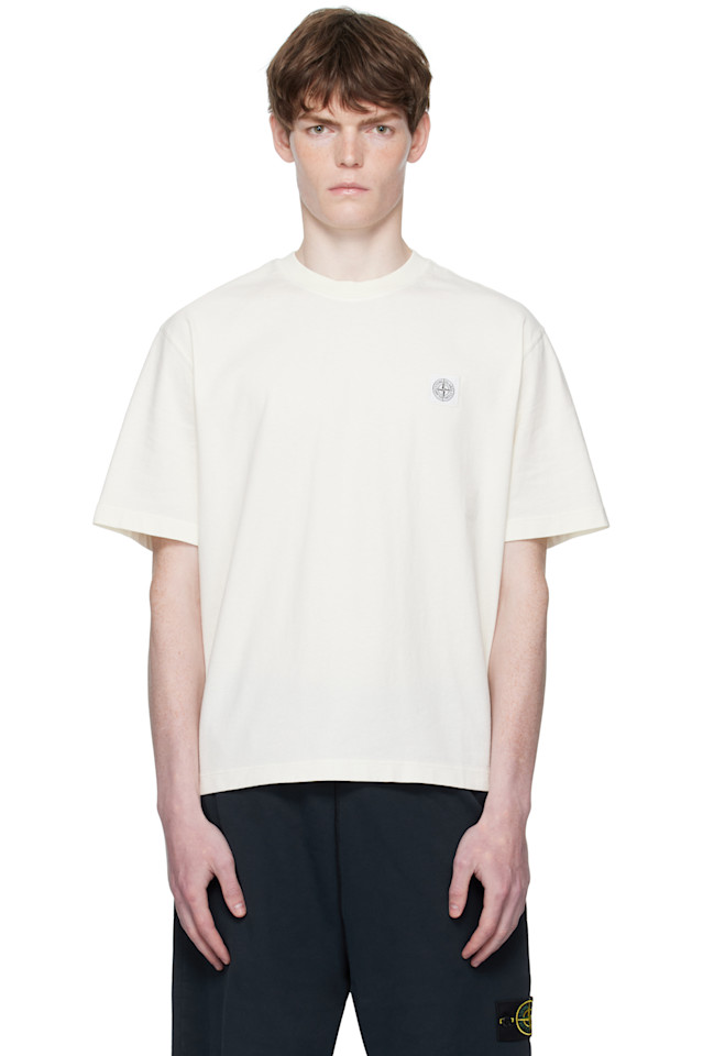 2100025 футболка из органического хлопка гребенного трикотажа Stone Island, цвет ivory
2100025 футболка из органического хлопка гребенного трикотажа Stone Island, цвет ivory