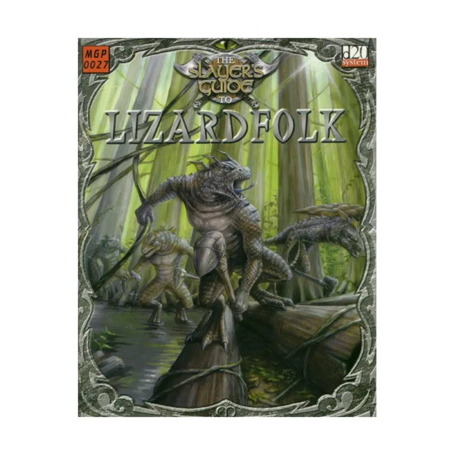Slayer's Guide to Lizardfolk, Slayer's Guides (d20), мягкая обложка 
Slayer's Guide to Lizardfolk, Slayer's Guides (d20), мягкая обложка