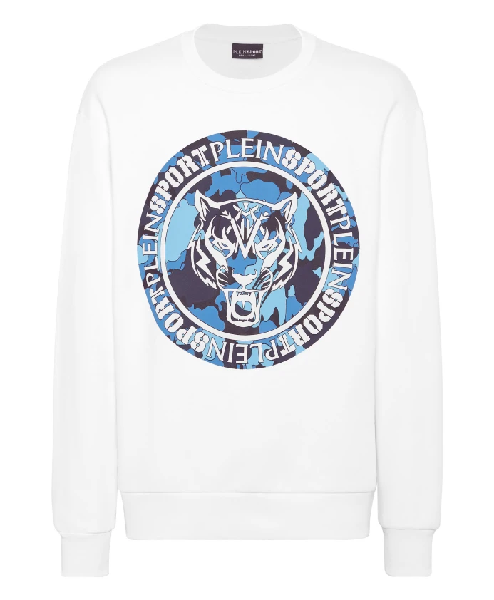 Толстовка ls carbon tiger Plein Sport, белый
Толстовка ls carbon tiger Plein Sport, белый