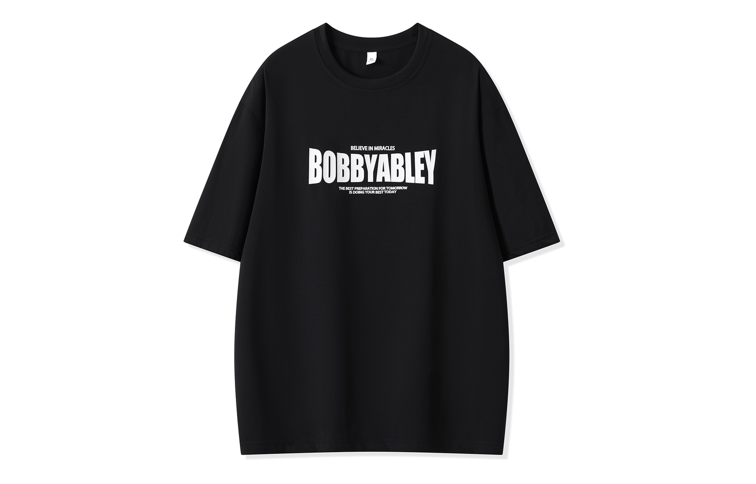 Футболка унисекс BOBBY ABLEY, абрикосовая 
Футболка унисекс BOBBY ABLEY, абрикосовая