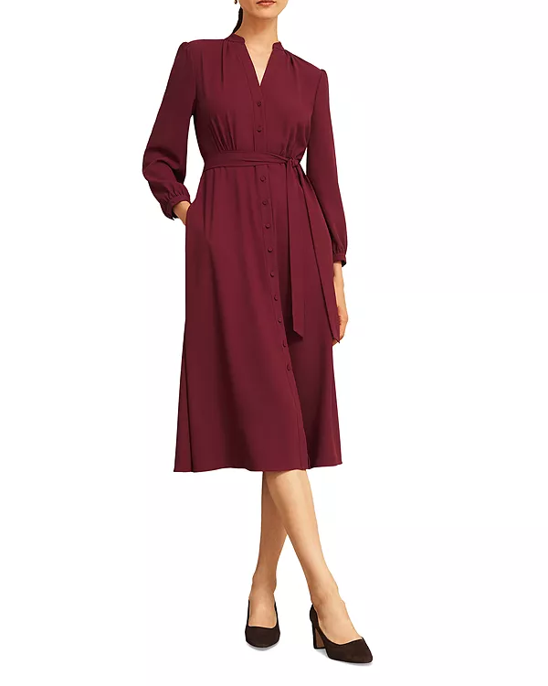 Платье с пионами Hobbs London, красный
Платье с пионами Hobbs London, красный