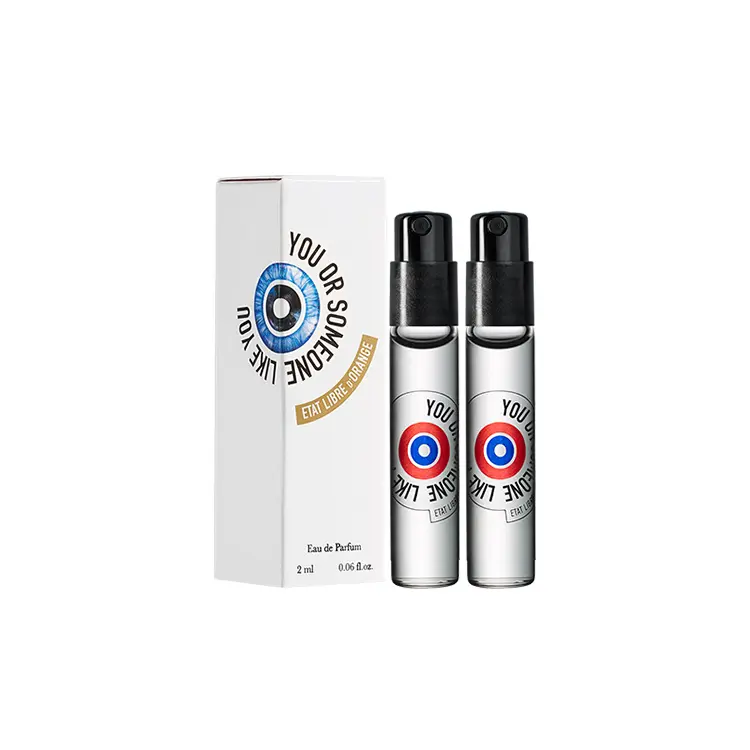 Пробники ароматов Classic Collection, Collection Eau De Parfum EDP Etat Libre D'Orange, you or someone like you 2ml/*3
Пробники ароматов Classic Collection, Collection Eau De Parfum EDP Etat Libre D'Orange, you or someone like you 2ml/*3