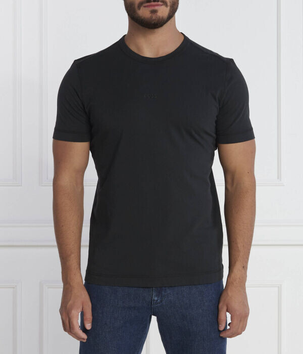 Футболка мужская Boss Orange хлопковая однотонная, черный
Футболка мужская Boss Orange хлопковая однотонная, черный