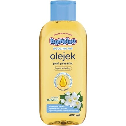 Масло для душа Rodzina с ароматом жасмина 400мл, Bambino
Масло для душа Rodzina с ароматом жасмина 400мл, Bambino