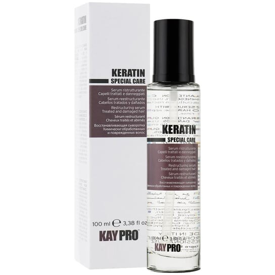 Сыворотка с кератином для поврежденных волос, 100 мл KayPro Keratin Special Care
Сыворотка с кератином для поврежденных волос, 100 мл KayPro Keratin Special Care
