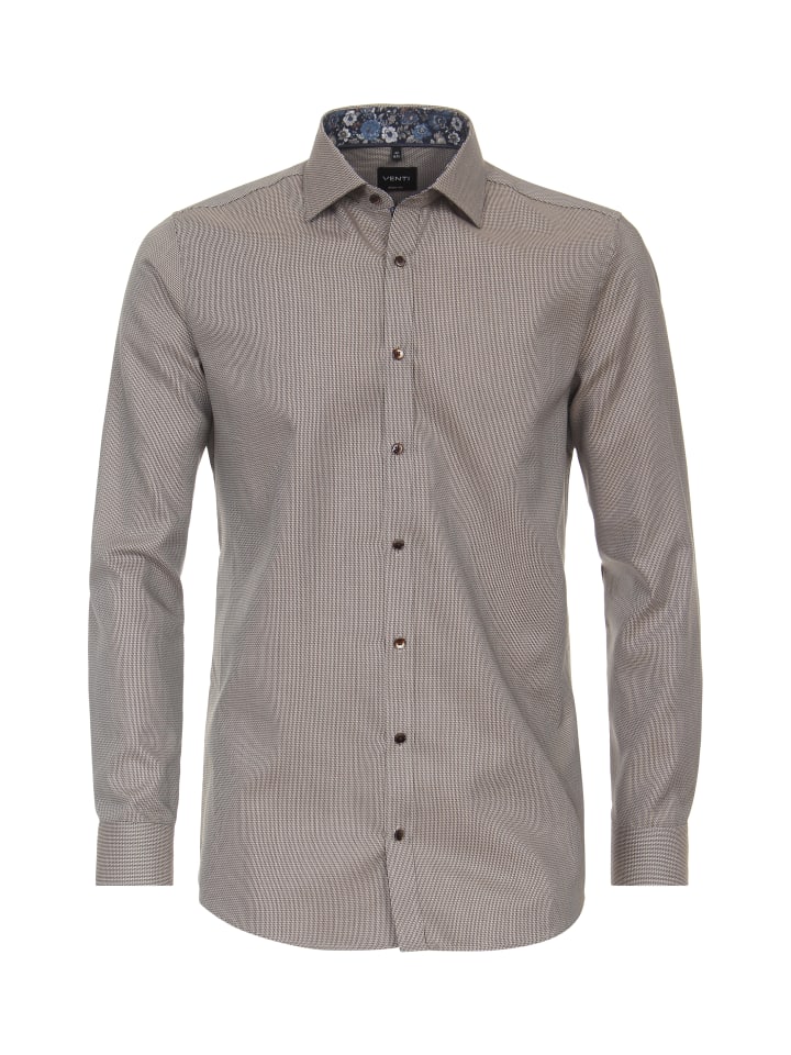 светло-коричневая деловая рубашка Venti
светло-коричневая деловая рубашка Venti