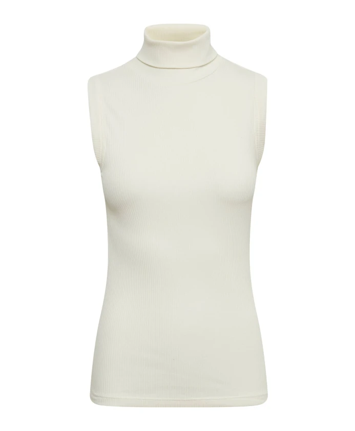 Элегантный топ с высоким воротником шепот Inwear, белый
Элегантный топ с высоким воротником шепот Inwear, белый