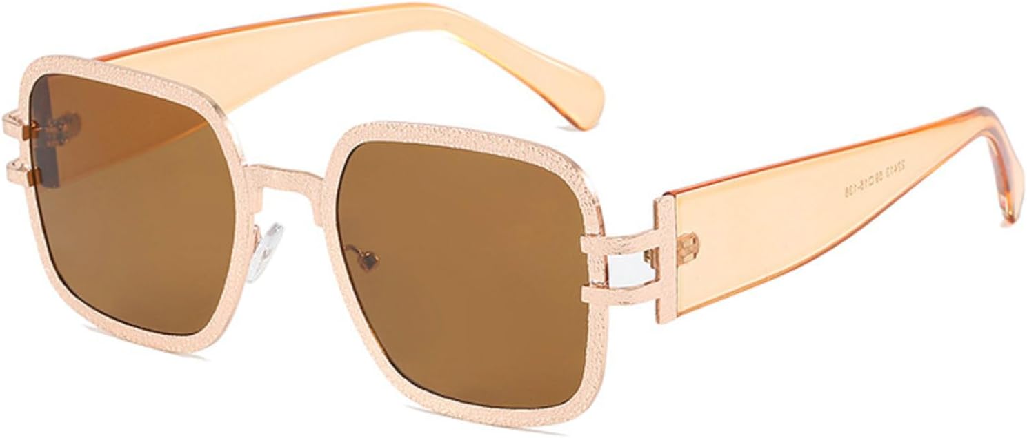 Модные солнцезащитные очки большого размера в квадратной металлической оправе для женщин и мужчин, с плоскими зеркальными линзами и защитой от УФ-излучения. Стильные солнцезащитные очки mincl, Brown
Модные солнцезащитные очки большого размера в квадратной металлической оправе для женщин и мужчин, с плоскими зеркальными линзами и защитой от УФ-излучения. Стильные солнцезащитные очки mincl, Brown