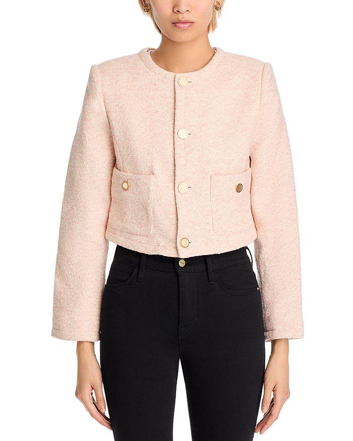 Твидовый жакет FRAME, розовый
Твидовый жакет FRAME, розовый