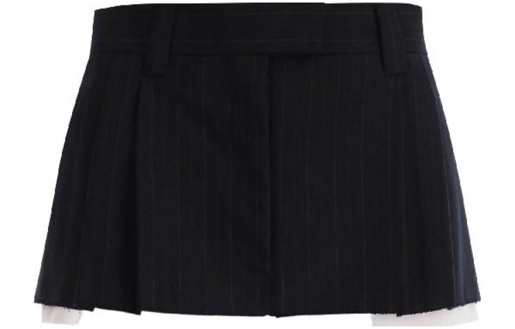 Повседневная юбка женская темно-синяя Miu Miu 
Повседневная юбка женская темно-синяя Miu Miu