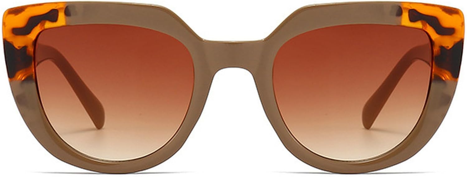 Модные солнцезащитные очки «кошачий глаз» для женщин, роскошные солнцезащитные очки с леопардовым принтом, черные солнцезащитные очки UV400, ретро-очки для мужчин с защитой от УФ-излучения mincl, Leopard Brown
Модные солнцезащитные очки «кошачий глаз» для женщин, роскошные солнцезащитные очки с леопардовым принтом, черные солнцезащитные очки UV400, ретро-очки для мужчин с защитой от УФ-излучения mincl, Leopard Brown