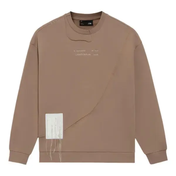 Толстовка cf sports living series алфавит вышитый свободный круглый ворот свитер Li-Ning, коричневый
Толстовка cf sports living series алфавит вышитый свободный круглый ворот свитер Li-Ning, коричневый