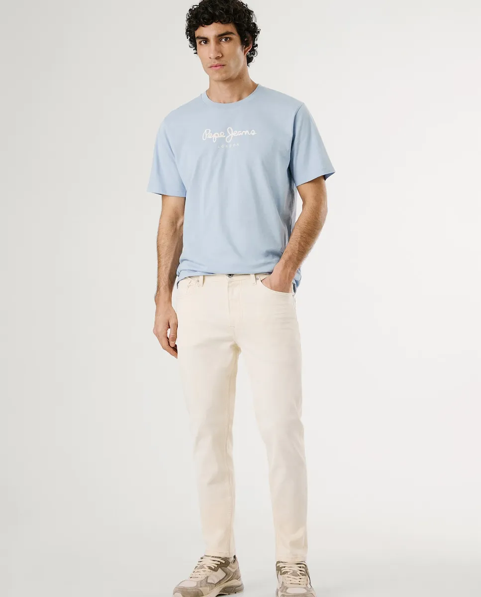 Ковбойские джинсы Stanley мужские, зауженные, окрашенные в изделии Pepe Jeans, кремовый
Ковбойские джинсы Stanley мужские, зауженные, окрашенные в изделии Pepe Jeans, кремовый