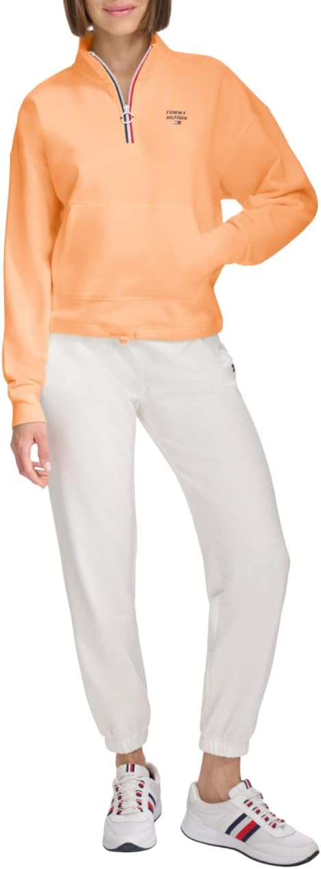 Женская флисовая толстовка Tommy Hilfiger с застежкой-молнией Quarter Zip, Apricot
Женская флисовая толстовка Tommy Hilfiger с застежкой-молнией Quarter Zip, Apricot
