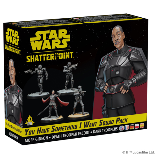 Фигурка You Have Something I Want (Moff Gideon Squad Pack) Star Wars: Shatterpoint
Фигурка You Have Something I Want (Moff Gideon Squad Pack) Star Wars: Shatterpoint