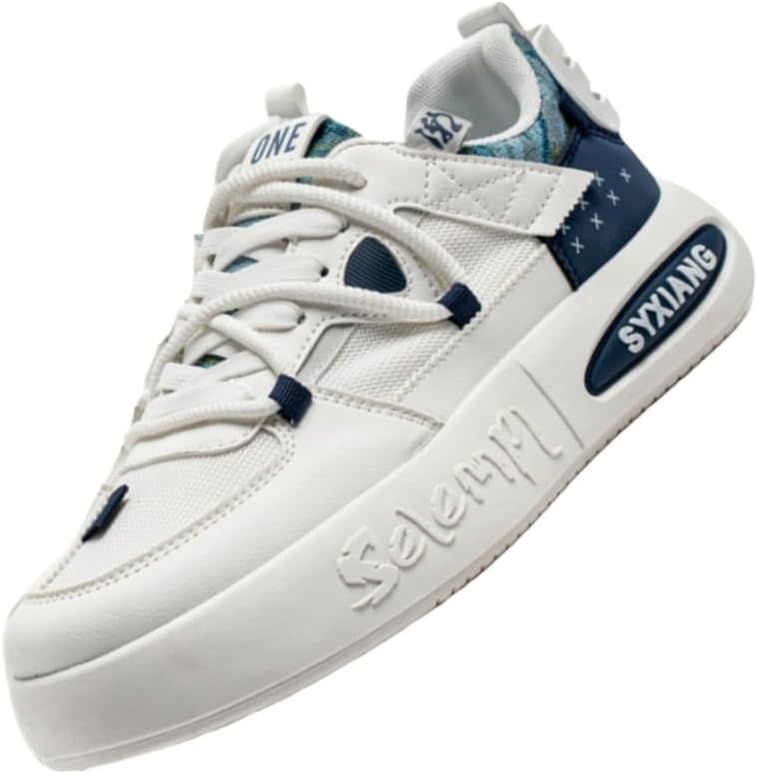 Мужские дышащие спортивные кроссовки. Толстая подошва для увеличения роста. Противоскользящие и прочные. Подходят для активного отдыха и повседневного использования Fmshi, белый/синий
Мужские дышащие спортивные кроссовки. Толстая подошва для увеличения роста. Противоскользящие и прочные. Подходят для активного отдыха и повседневного использования Fmshi, белый/синий