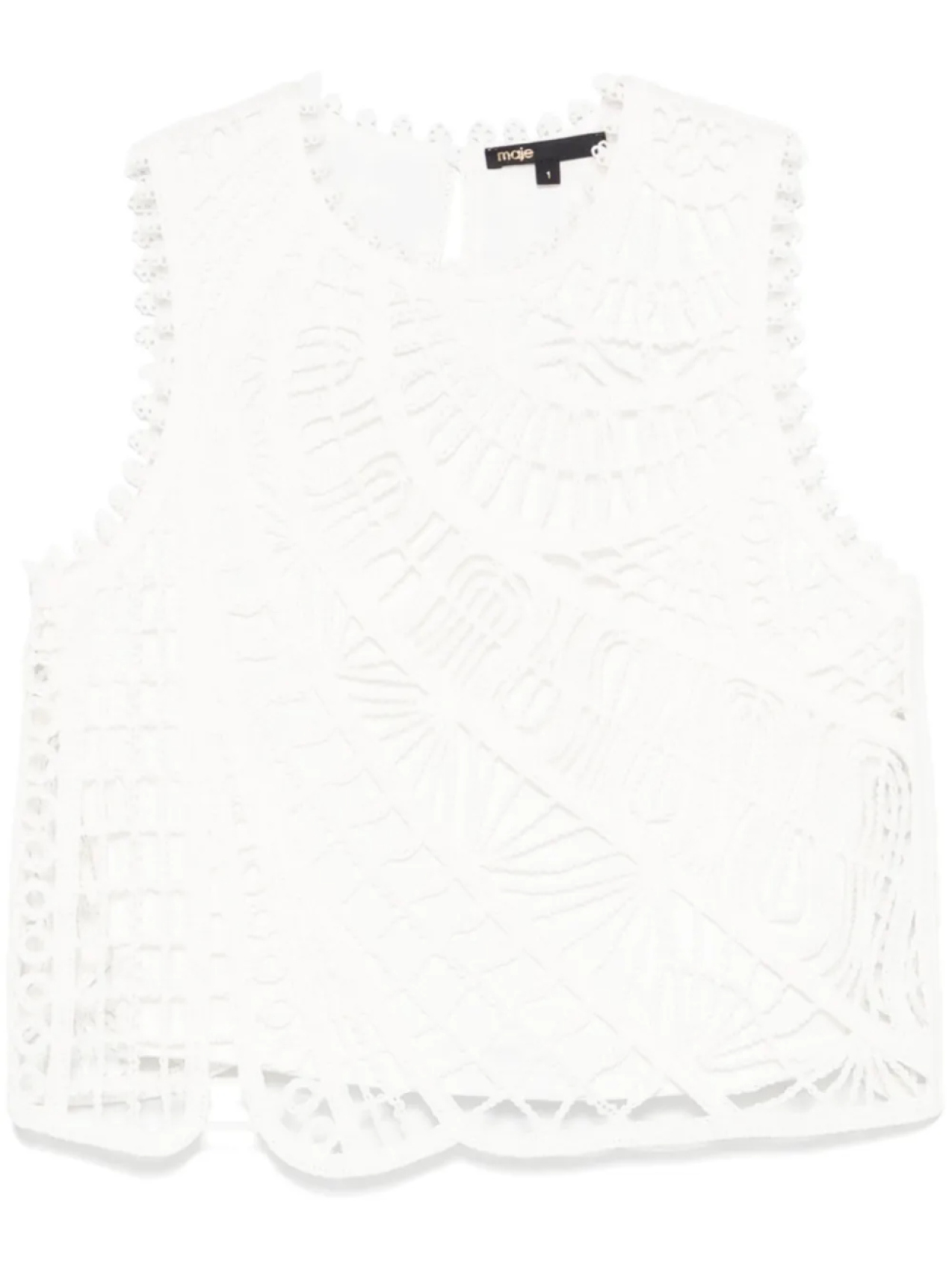 Вышитая майка Maje, белый
Вышитая майка Maje, белый