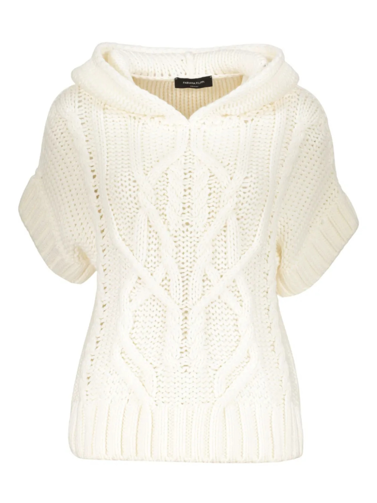 Джемпер с капюшоном Fabiana Filippi, белый
Джемпер с капюшоном Fabiana Filippi, белый